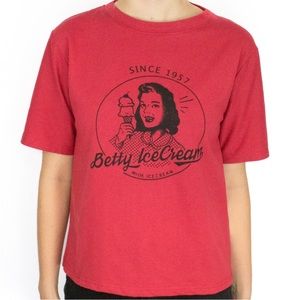 Retro ice cream t shirt